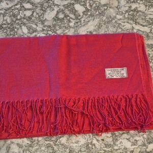 Elegant Pink Cashmere Feel Scarf Or Pashmina 31x70